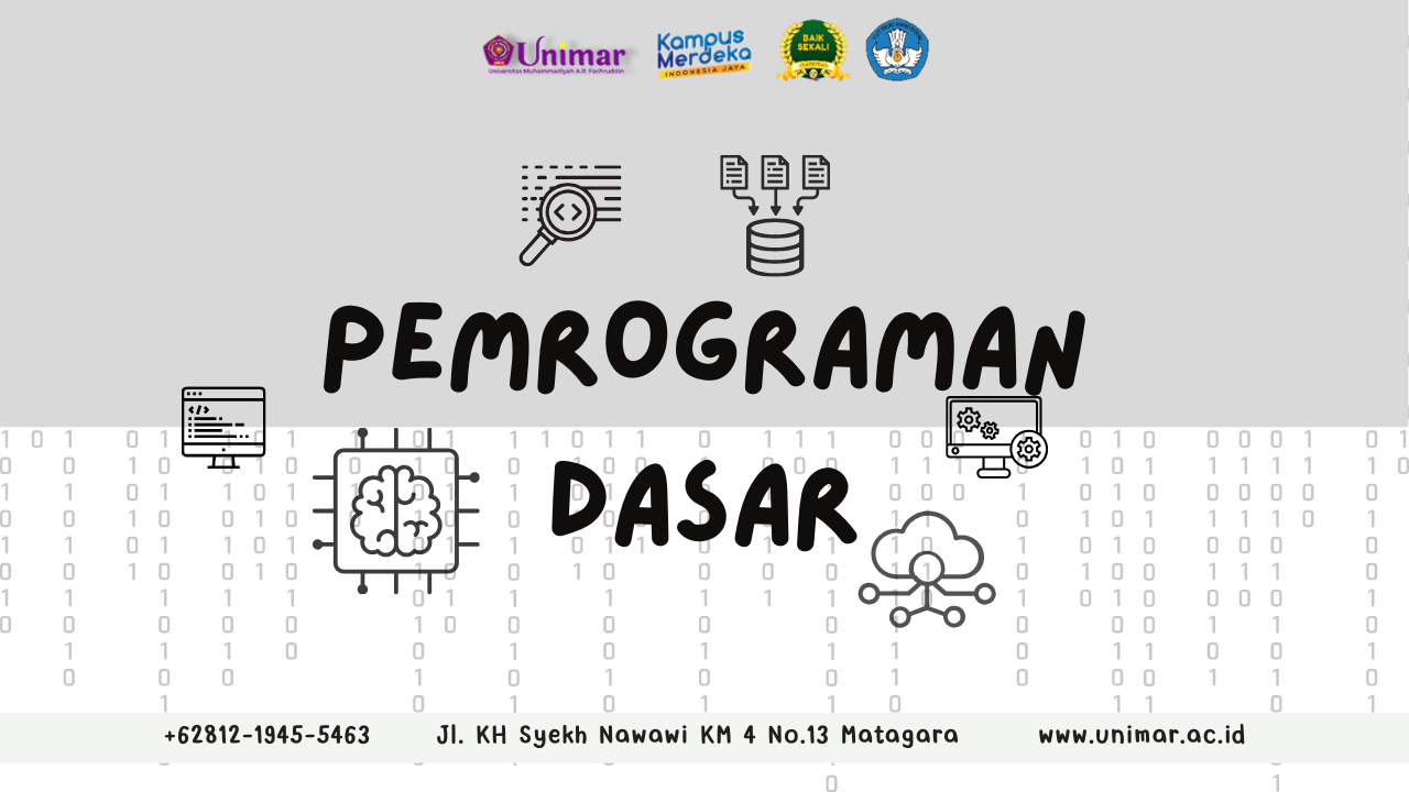 ILKOM - Pemrograman Dasar - Ganjil 2025/2026