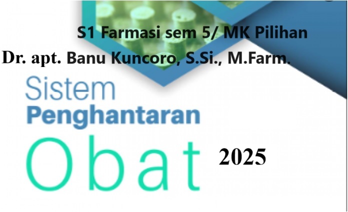 Sistem Penghantaran Obat S1 Sem 5 2025